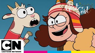 ghost hunt scary scarlett goat girl cartoon network uk