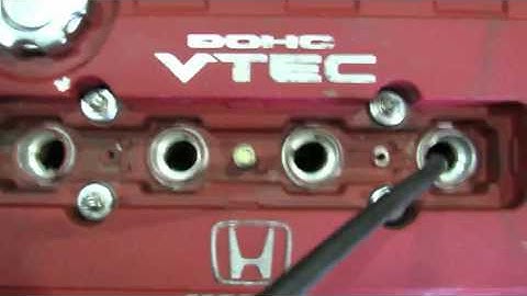 JDM Honda B18C Spec R 98 ITR Video Compression Test @ JDM Nagoya Auto Parts