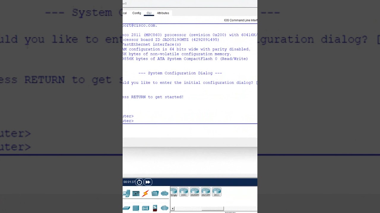 2.How to Assign IP address to CISCO Router in CISCO Packet Tracer