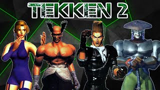 Como Liberar todos os Personagens de Tekken 2 