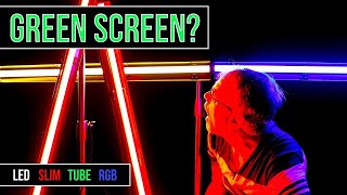 How to Light a Green Screen with Slim Tube RGB Lights!