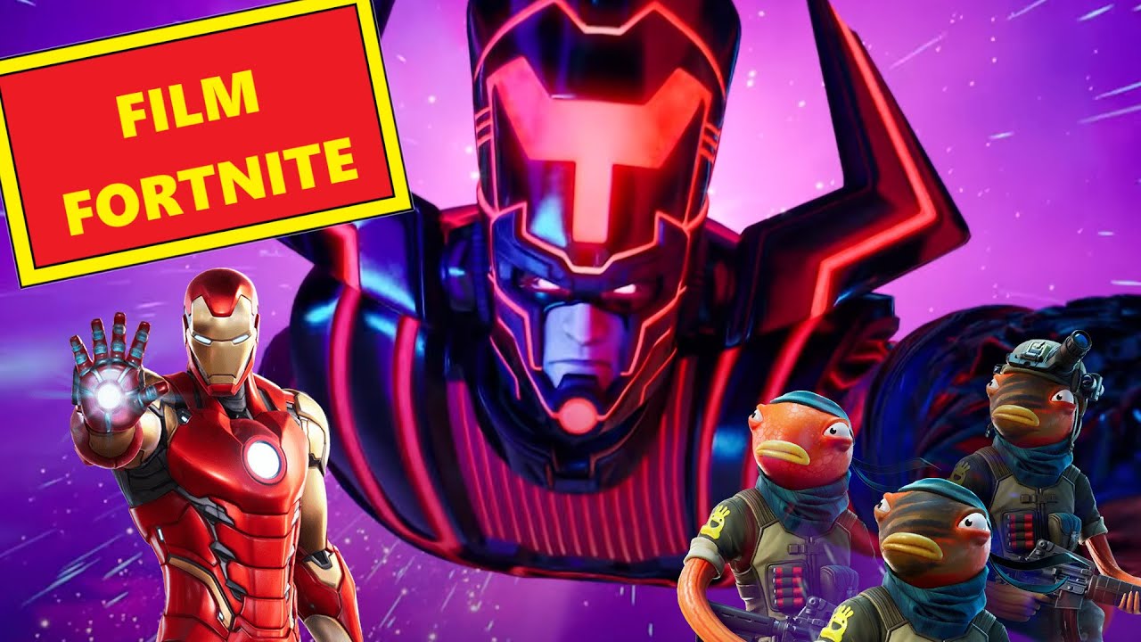 Film FORTNITE Court-Métrage : IRON MAN contre GALACTUS - RP fortnite
