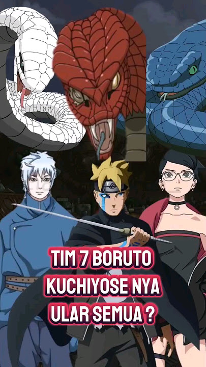 INILAH KUCHIYOSE TIM 7 😎🥶#boruto #mitsuki #sarada #tim7 #anime #manga