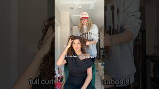 CURLY HAIR TRANSFORMATION