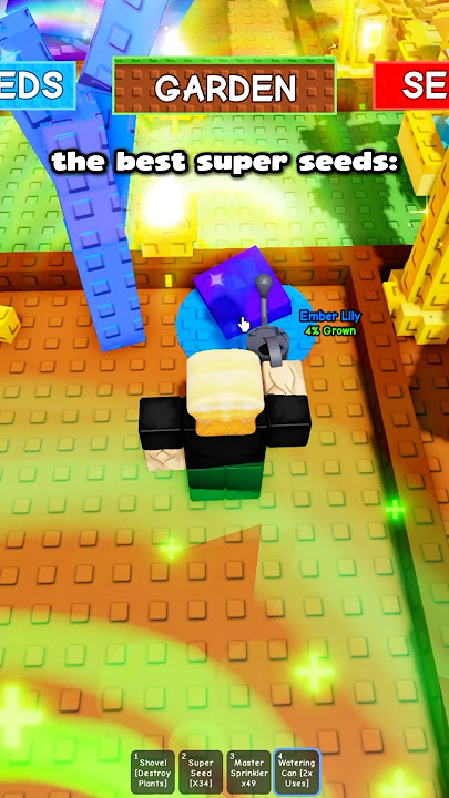 The best super seeds in Grow A Garden #growagarden #roblox