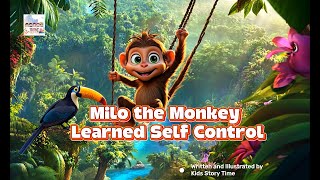 Milo the Monkey Learns Self-Control 🐒 | A Fun & Heartwarming Kids Story About Making Good Choices