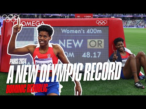 Marileidy Paulino stormed to victory in the women’s 400m final! 😮‍💨 🇩🇴 | Anthems
