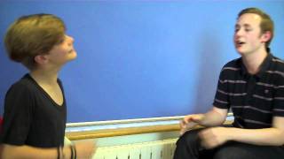 First News challenges Ronan Parke to a stare-off
