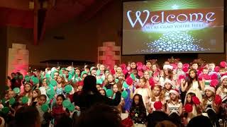 4th grade's Nutcracker performance with plates