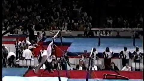 Kristie Powell - Uneven Bars - 1996 Olympic Trials