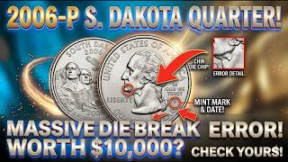 From Pocket Change to Profits: Rare 2006-P South Dakota Quarter Value Analysis! coin investment usa,