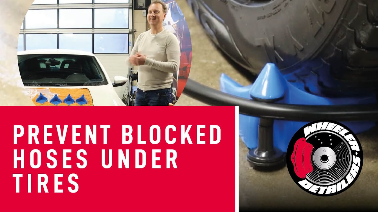 CARCARE24.EU HOW TO VIDEO PREVENT BLOCKED HOSES UNDER TIRES WHEN CAR