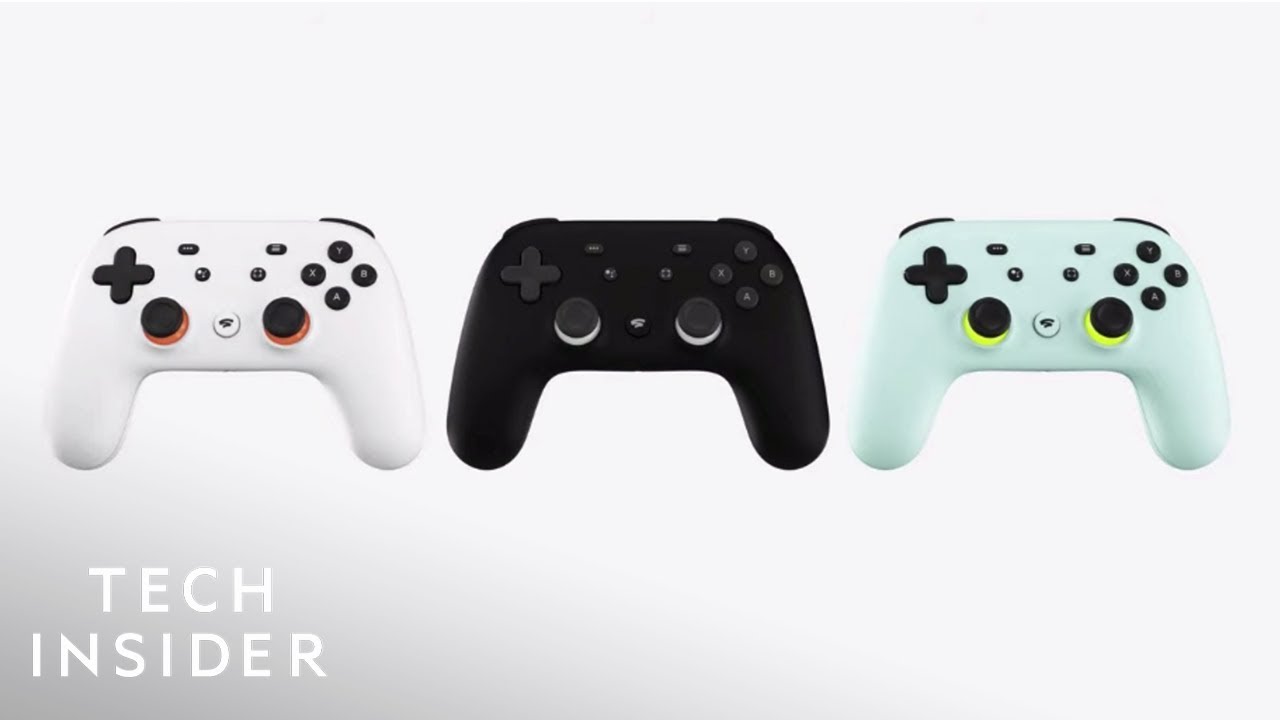 Here is Google's controller for its Stadia game-streaming service