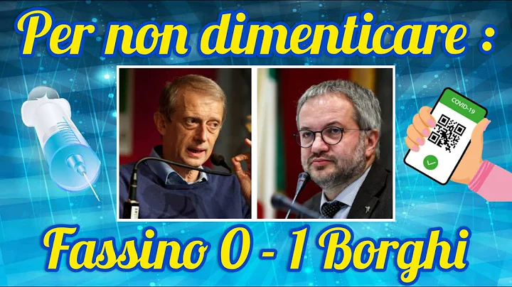 Piero Fassino : il Green Pass  come la patente!