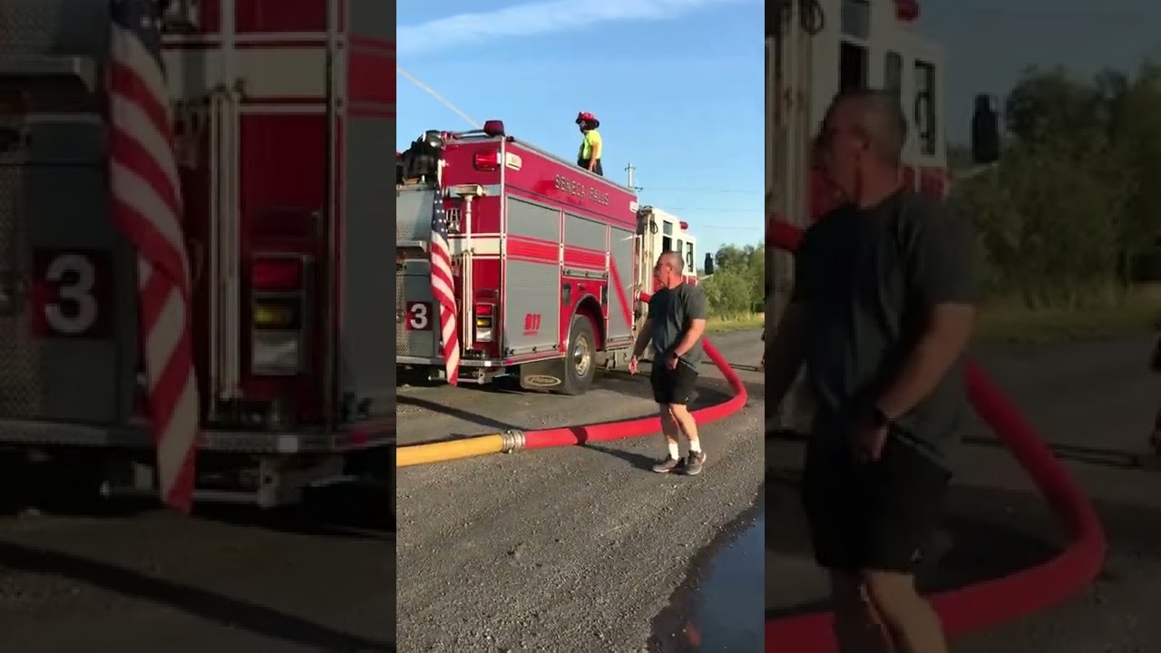 Update 1 for the dry hydrant training for Seneca Falls Fire Department