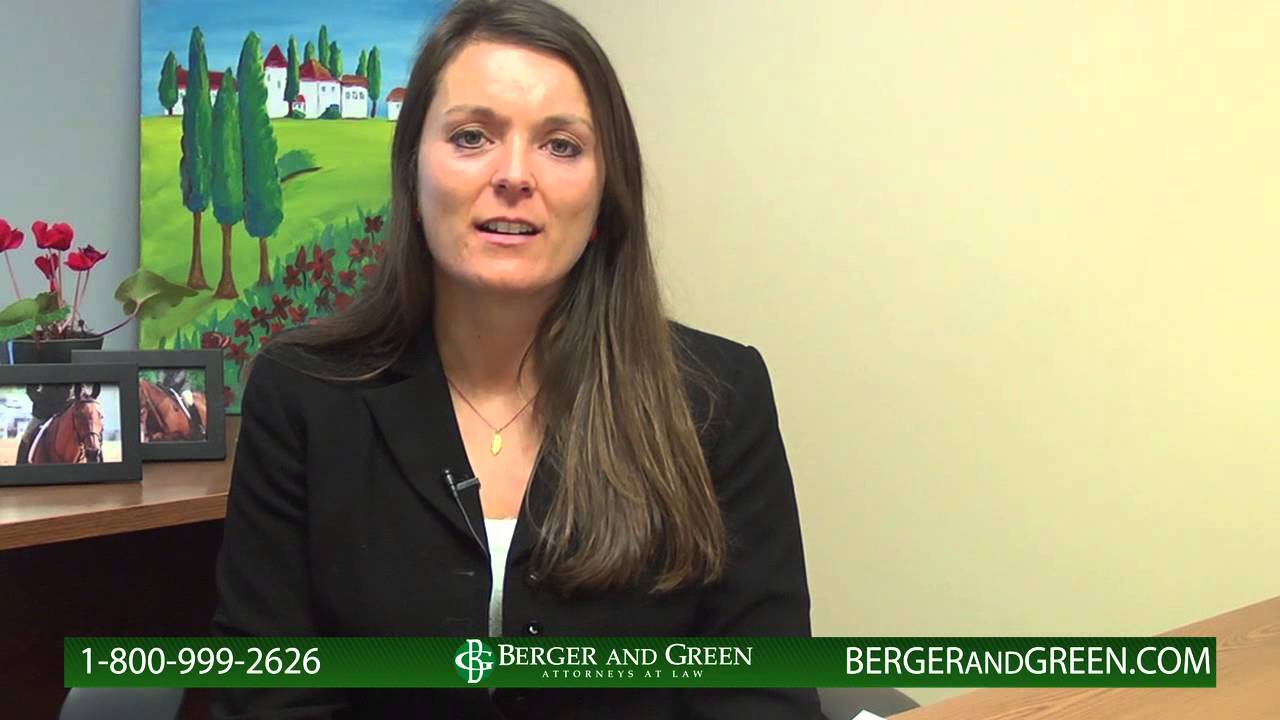 Berger and Green Disability Lawyer Amanda Bonnesen YouTube