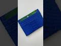 Genuine #pythonskin bright blue #cardholder. Visit our Etsy shop and shop online #bagstore #wallet