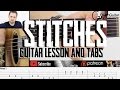 Stitches | Shawn Mendes | Guitar Lesson & Tabs