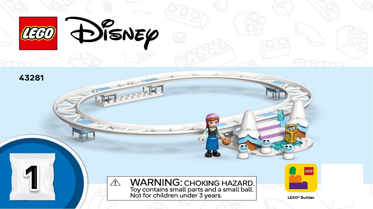 LEGO Instructions - Disney - 43281 - Elsa's Ice Castle and Snow