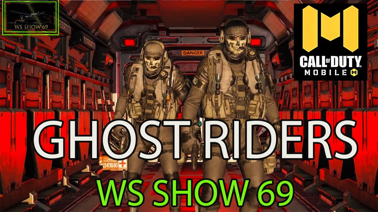 Cod Ghost Rider CALL OF DUTY MOBILE Ghost Riders Action │ Game played by WS SHOW 69 ...