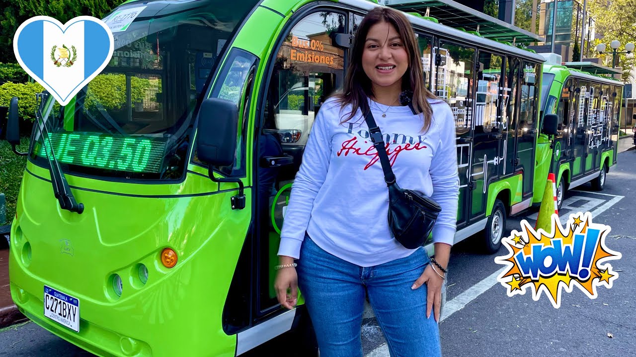 GUATEMALA se MODERNIZA con BUSES ELÉCTRICOS en la CAPITAL 🇬🇹 | 4K | Celinaz El Salvador 🇸🇻