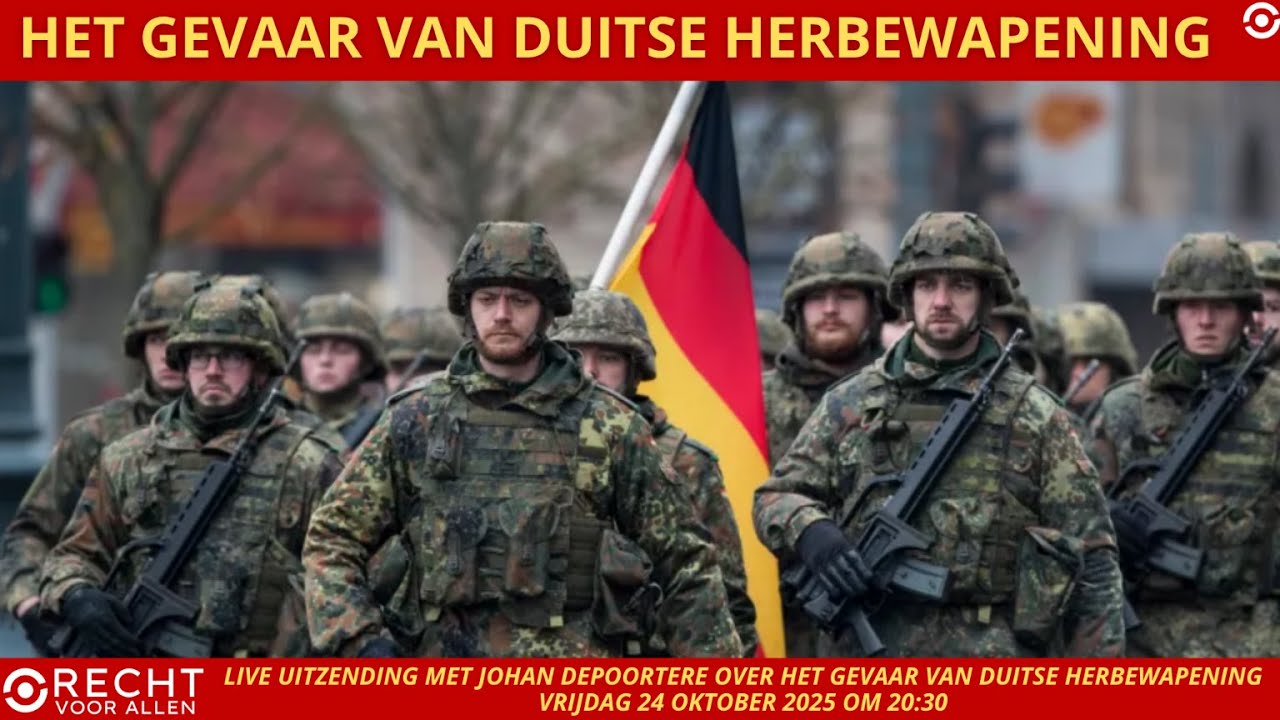 Het gevaar van Duitse herbewapening (Live stream)