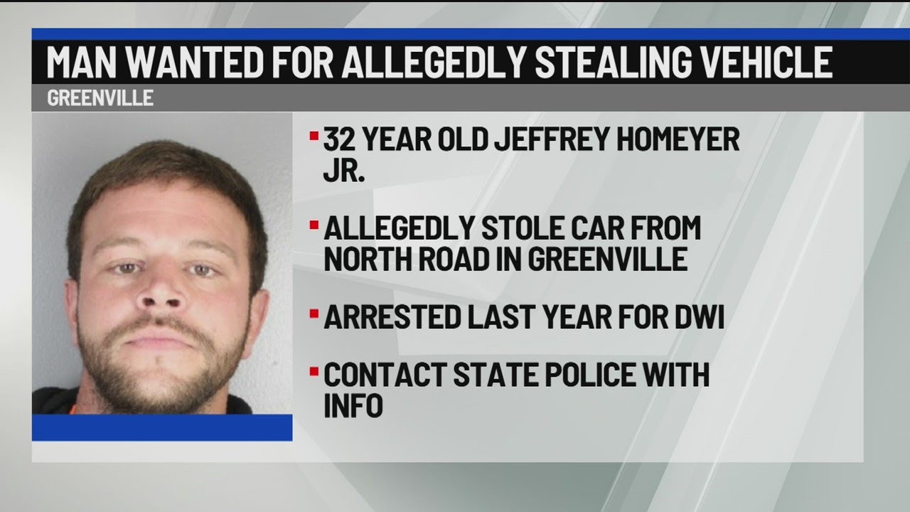 New This Morning: Man wanted for allegedly stealing car - YouTube