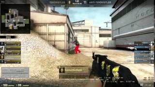 CS GO double flash + spray transfer