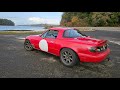 Spirited Driving HWY 101 WA | Miata NA VVT Swapped