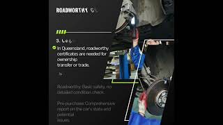 Understanding the Difference: Roadworthy Certificate vs Pre-Purchase Inspection!