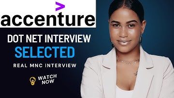 Accenture dot net interview | dot net scenario based interview | dotnet tech lead interview