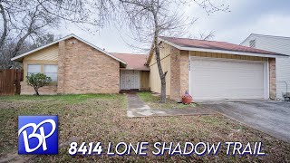 8414 Lone Shadow Trail video tour