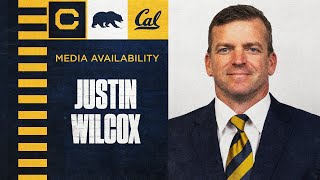 Cal Football Travers Family Head Football Coach Justin Wilcox Postgame Presser Vs. Unc 10.17.2025