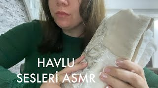 Havluyla Baş Masajı Asmr Türkçe Asmr Nevresim Sesleri