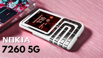 Meet the Nokia 7260 5G/ a smartphone that combines retro design with modern technology!