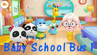 little pandas School Bus (Android, IOS) Gaming Part-1 | MCK Sharing screenshot 5