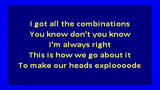 Monster Magnet -  Heads Explode (karaoke)