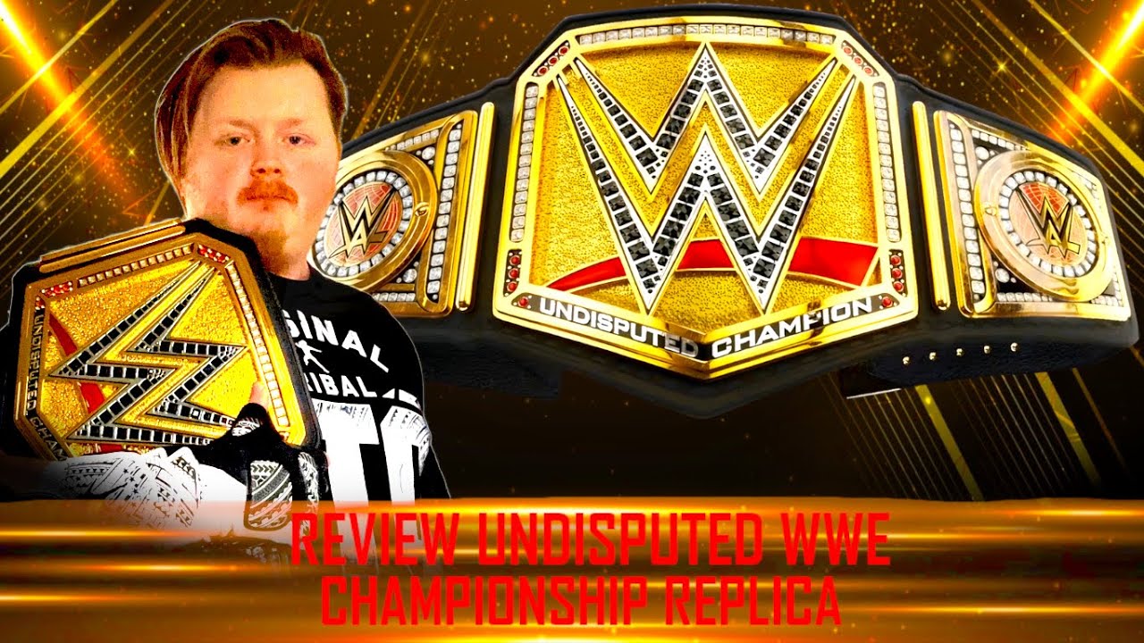 REVIEW UNDISPUTED WWE CHAMPIONSHIP REPLICA