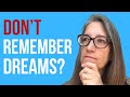 Why Can&rsquo;t I Remember My DREAMS for Beginners [8 Reasons]