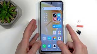 INFINIX Hot 50 – Come inserire SIM e scheda SD