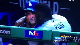 Puig Homerun #22 Kiss for Turner Ward