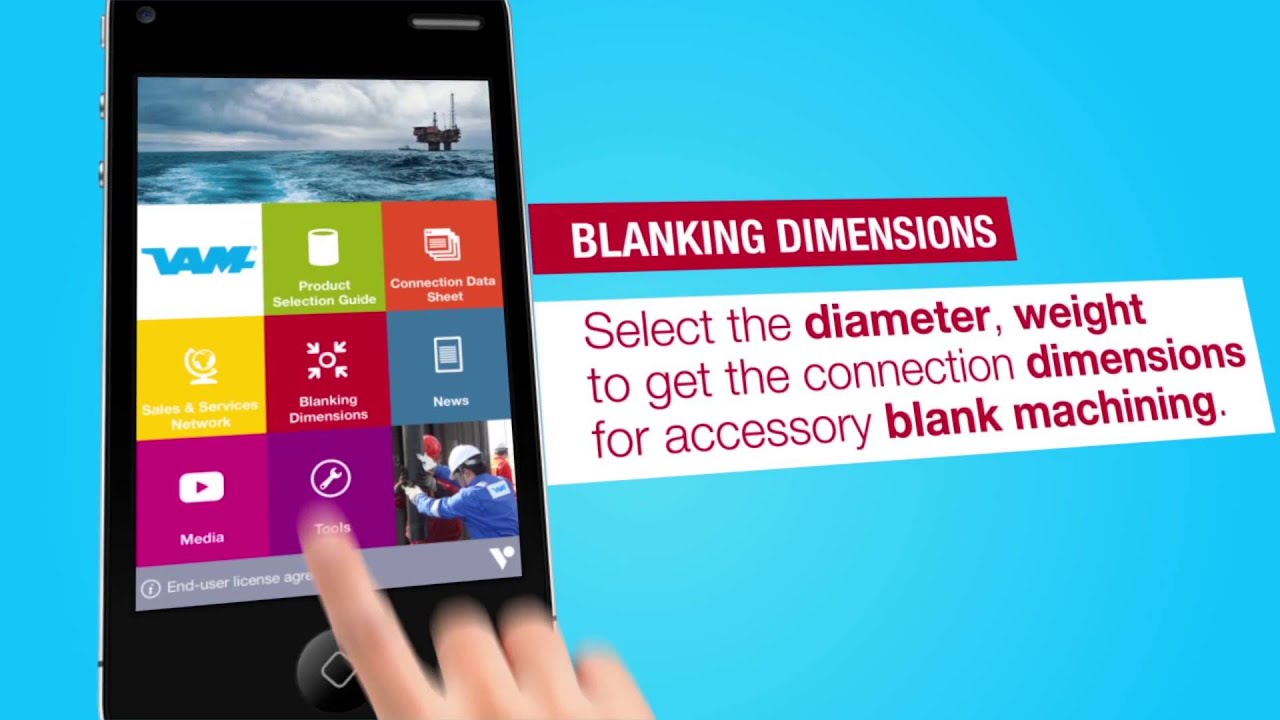 Get the Vallourec Oil & Gas App now!