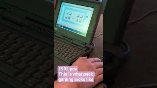 oxyd Macintosh PowerBook 180 gaming vintage