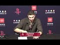 Postgame Press Conference by Alperen Sengun vs Portland Trailblazers