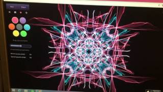Weave Silk-Interactive Generative Art-(Video#12)