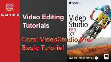 Corel VideoStudio Pro Basic Tutorial | কোরেল ভিডিও স্টুডিও ভিডিও টিউটোরিয়াল