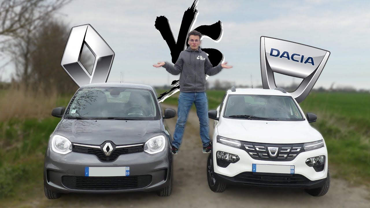Dacia SPRING VS Renault TWINGO Electric ! Faut-il hésiter ?