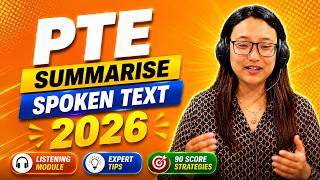 Pte Listening Summarise Spoken Text 2026