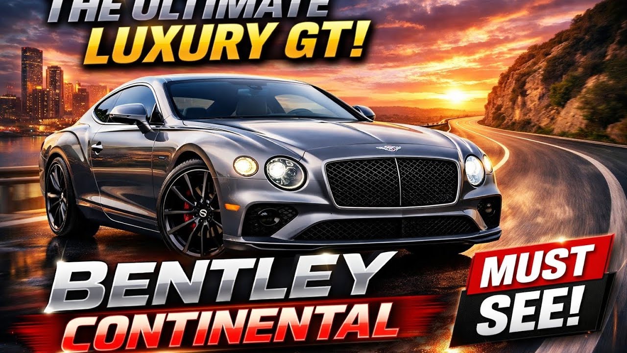 Why Bentley Continental GT Is Pure Luxury | MUST WATCH