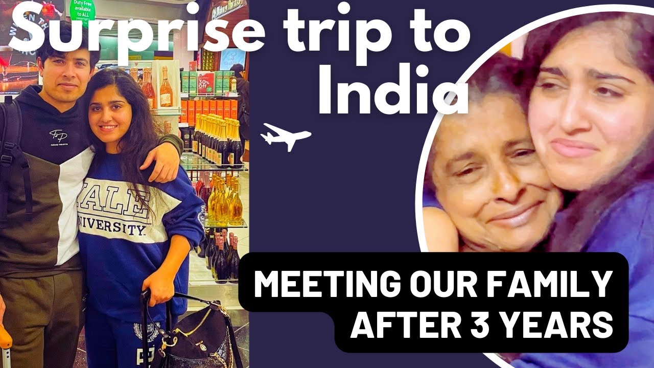 3 വർഷങ്ങൾക്ക് ശേഷം വീട്ടുകാരോട് പറയാതെ ഒരു surprise ആയി പോയപ്പോൾ | UK to India Trip | Happy moments
